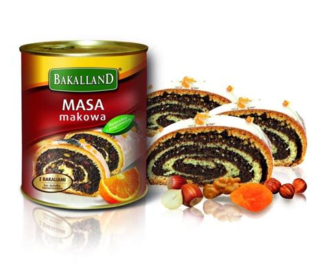 Bakalland Masa Makowa Poppy Seed Filling With Dried Fruits And Nuts