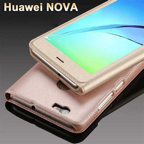 Huawei Nova Case Cover Luxury Pu Leather Cover Flip Case For Huawei