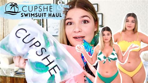 Affordable Plus Size Swimwear Haul Cupshe Youtube