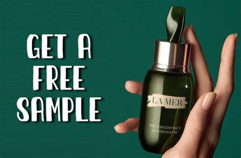 Free La Mer Sample | The Concentrate — Deals from SaveaLoonie!