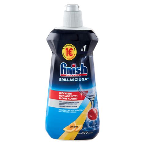 Finish Brillasciuga Lemon Brillantante Lavastoviglie Ml Carrefour