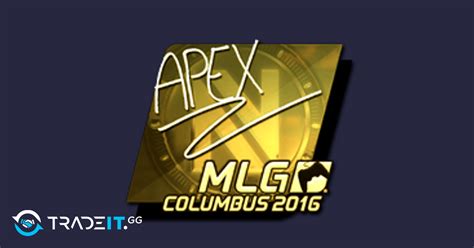 Sticker ApEX Gold MLG Columbus 2016 Tradeit