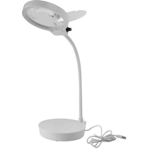 Verre Avec 36 Lumières Led Lampe De Bureau À Lentille Grossissante 2X