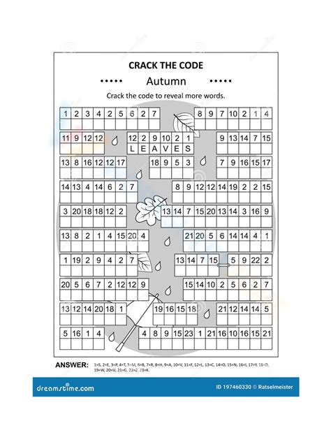 Free Printable Crack The Code Worksheet For Students