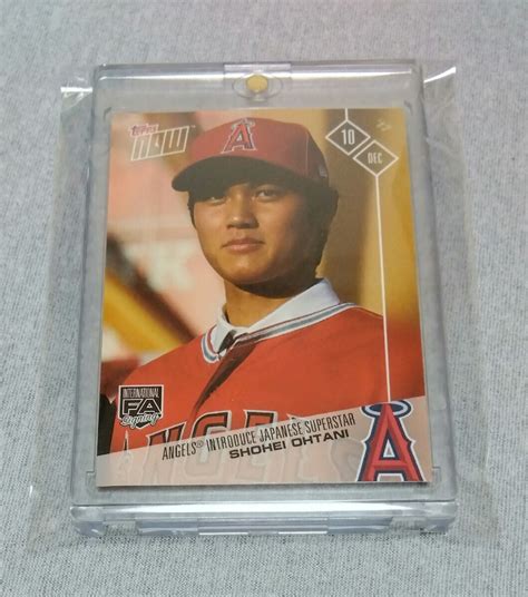 Yahoo Mlb Shohei Ohtani Topps Now O