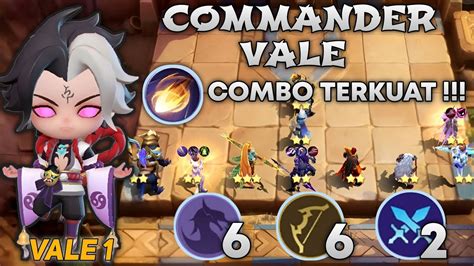 Commander Vale Skill 1 Rekomendasi Combo Terkuat Magic Chess