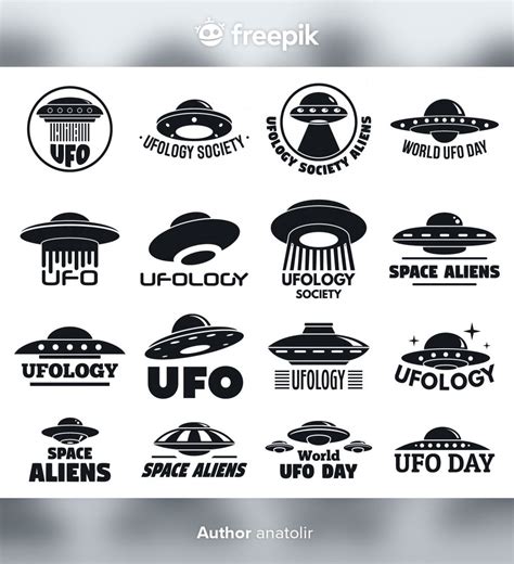 Space Alien Clipart Vector Space Aliens Day Logo Web Design Isolated On