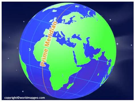 Prime Meridian Map World Map With Prime Meridian Blank World Map Pdf