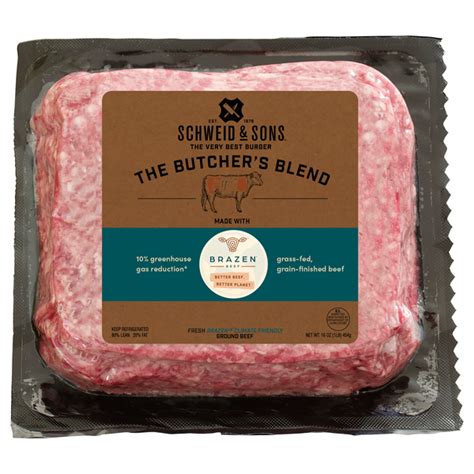 Save On Schweid Sons The Butcher S Blend Ground Beef Grass Fed Fresh