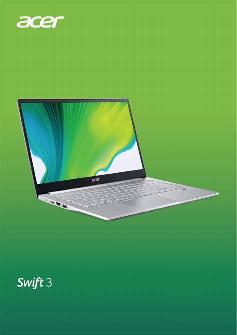 User Manual Acer Swift English Pages