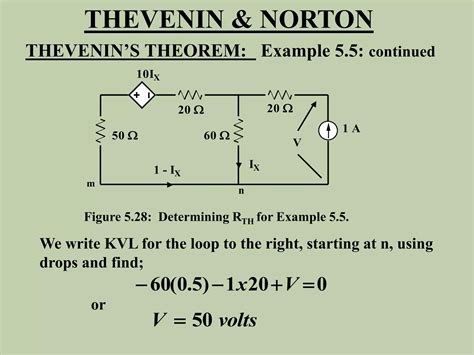 Thevenin And Nortons Theorem Ppt