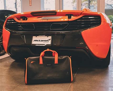 Custom Bags To Match Your Mclaren Available At Mclaren Chicago For