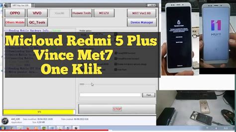 Bypass Micloud Redmi Plus Miui One Klik Via Mrt Dongle Mantul