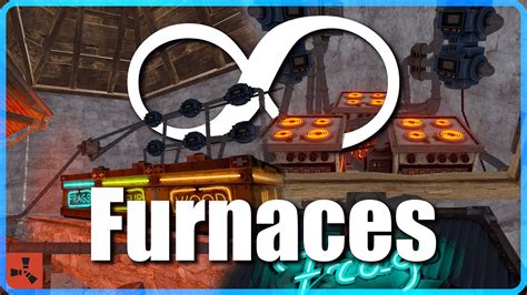 Endless Industrial Ore Smelting With Electric Large Furnaces In Rust