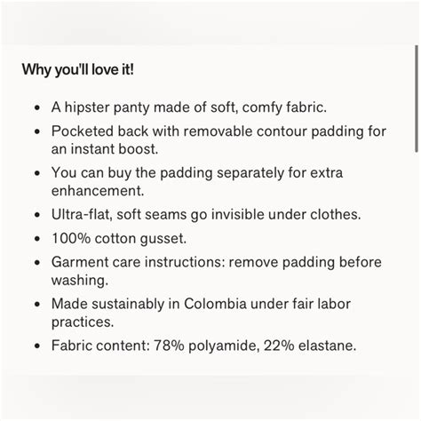 Leonisa Intimates Sleepwear Nwt Leonisa Magic Instant Butt Lift Padded Panty In Nude