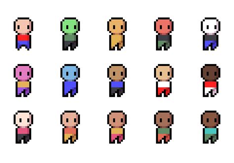 Protagonist Character Royalty Free Pixel Art Animated Character By