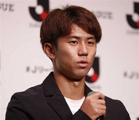 ＜サッカー男子 U－23日本代表 選出記者会見＞会見に臨む町田・平河悠（撮影・松永 柊斗） ― スポニチ Sponichi Annex サッカー