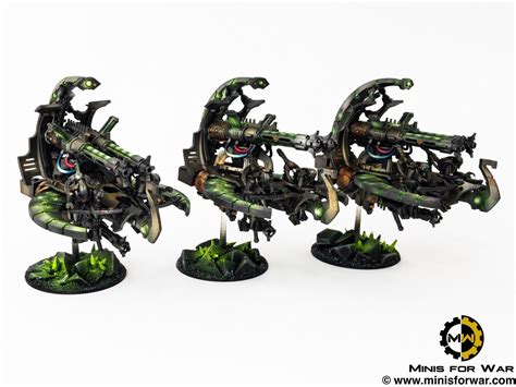 40k Necron Army Catacomb Command Barge Minis For War Painting Studio