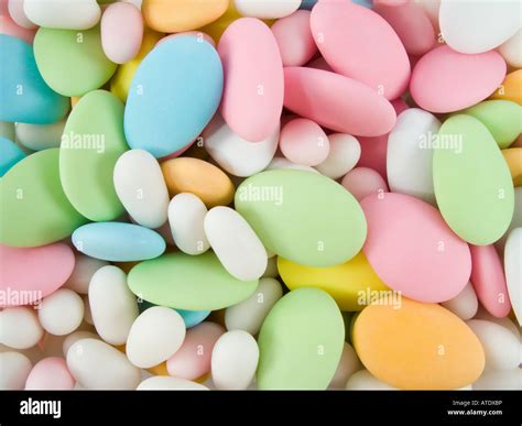 sugar covered almonds traditional easter sweet stock photo alamy