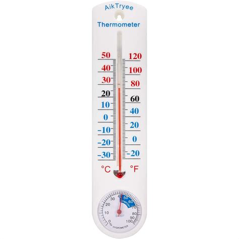 Amazon.com: Outdoor/Indoor Thermometer Hygrometer Humidity Meter ...