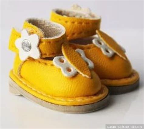 Ищу ботиночки с бабочкой желтые:) / Обувь для кукол / Шопик - продать ...