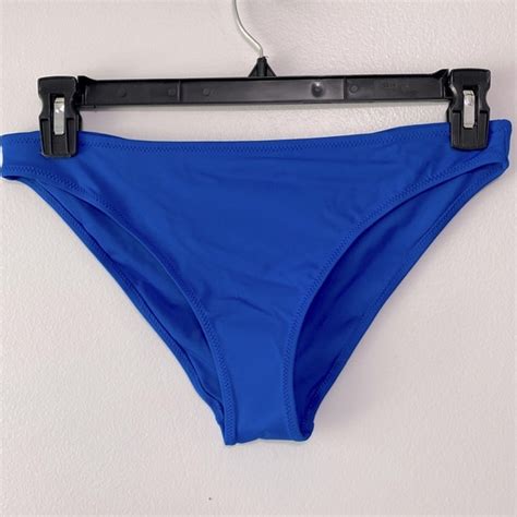 H M Swim Hm Blue Bikini Swim Bottoms Cheeky Briefs Multi Sizes