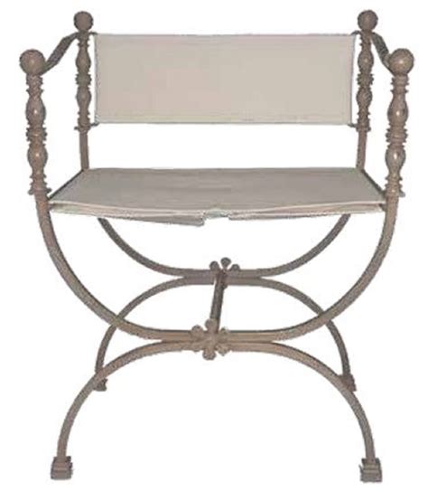 Casa Padrino Luxury Art Nouveau Wrought Iron Garden Chair With Armrests