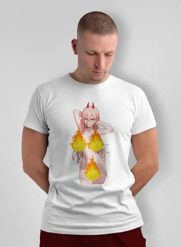 Playera Hb Hentai Ahegao Power Chainsawman P Meses sin interés