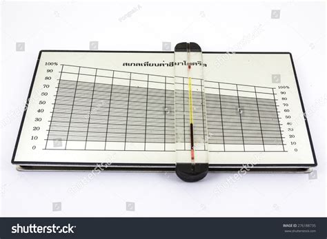 Hematocrit Reader Capillary Tube Hematology Laboratory Stock Photo