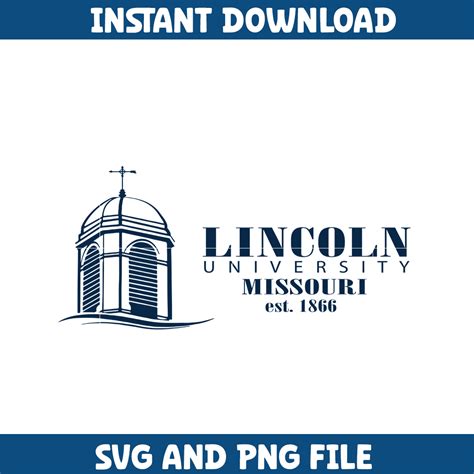 Lincoln ncaa Svg, Lincoln University logo svg, Lincoln Unive - Inspire ...