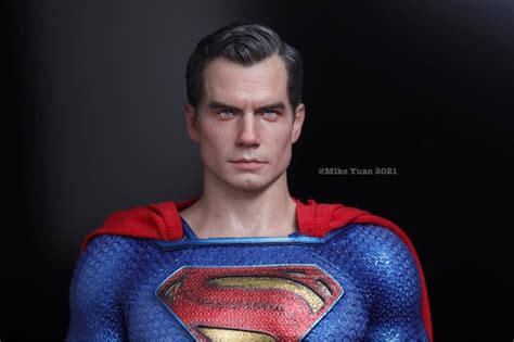 塗裝成品 阿展 正義聯盟超人頭雕 superman justiceleague hottoys hot toys 興趣及遊戲 玩具 遊戲類 Carousell