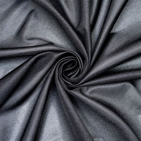 Nylon Tricot Lining - Antron III Black - Gala Fabrics