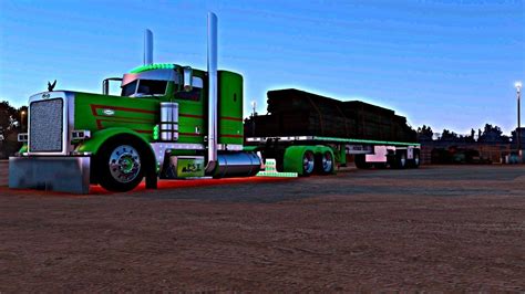 American Truck Simulator Pingas Updated Fontaine Revolution Flatbed