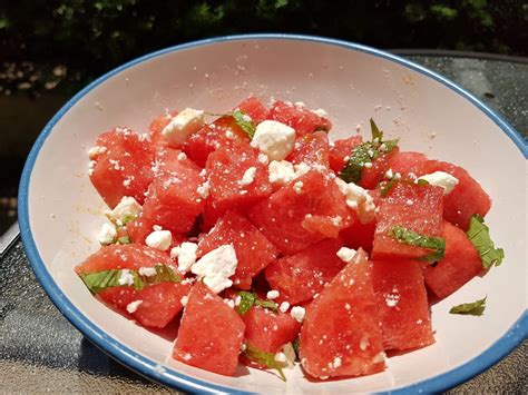 Refreshing Watermelon Salad Recipe Myreallifetips