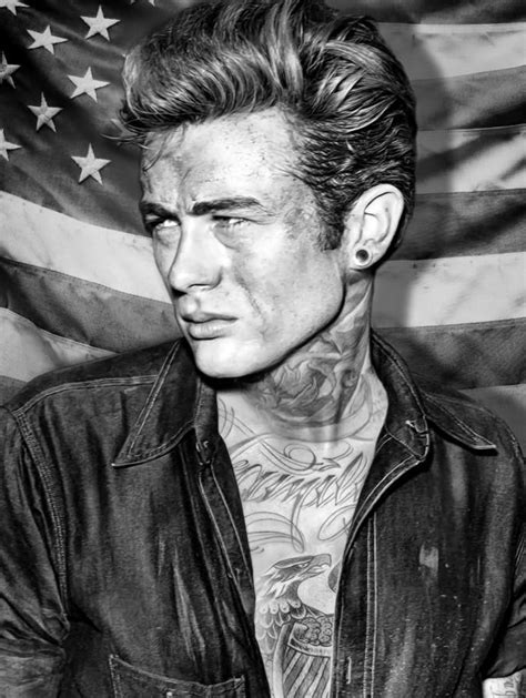 James Dean Tattoo By JJ Adams Frog Fine Art Gallery Fine Art