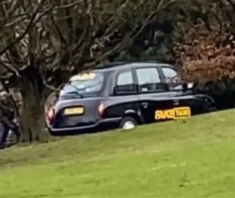 Man Stumbles Across Fake Taxi Used In Porn Films During Lockdown Walk In London Park Mylondon