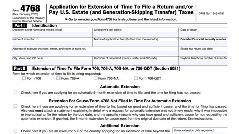 IRS Form 4768 Walkthrough ARCHIVED COPY READ COMMENTS ONLY YouTube