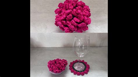 Tuto Pot De Fleurs Dessous De Verre Au Crochet Alextitiatutocrochet