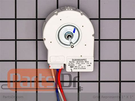 W Whirlpool Refrigerator Evaporator Fan Motor W Defrost