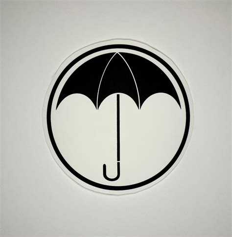 Umbrella Academy Logo Matte Sticker Etsy