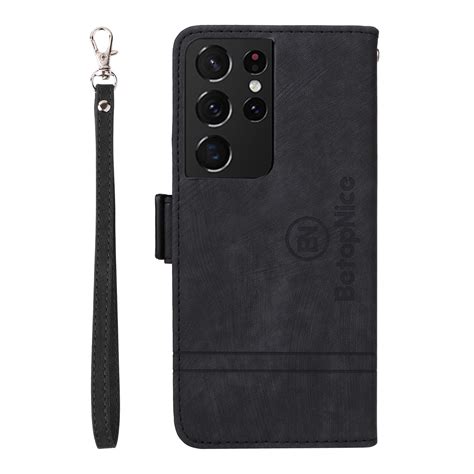 For Samsung Galaxy S Ultra G Betopnice Dual Side Buckle Leather