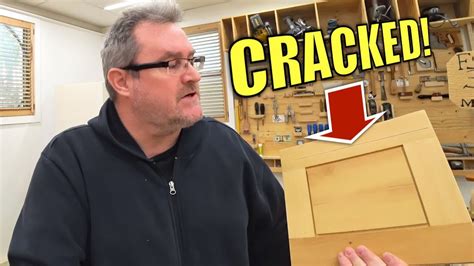 Cracked Cabinet Door Frame Repair YouTube