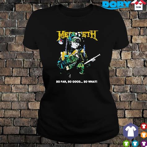 Megadeth So Far So Good So What T Shirt