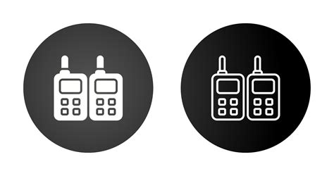 Two Way Radio Vector Icon 39108330 Vector Art At Vecteezy