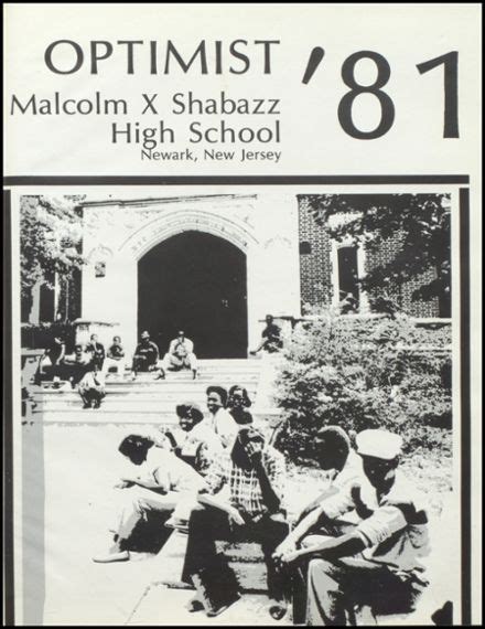 Explore 1981 Malcolm X Shabazz High School Yearbook, Newark NJ - Classmates