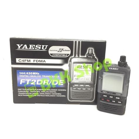 Jual Yaesu Ft2dr Ht Digital Dual Band Touch Screen Ori Jakarta Barat