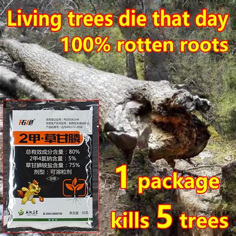 Tree killer chemical 500g Tree root killer Poison for tree 3 seconds to ...