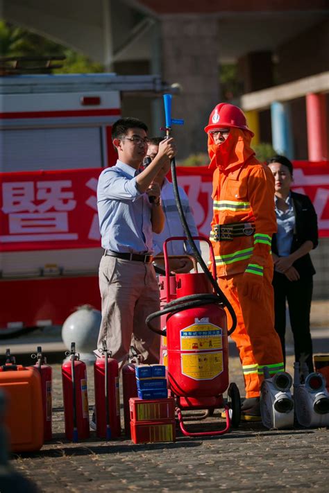 关注消防 生命至上——汕头职业技术学院举行消防安全教育培训活动