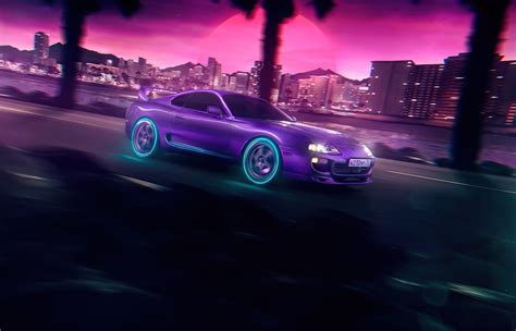 1400x900 NeonNight Toyota Supra 5k Wallpaper,1400x900 Resolution HD 4k Wallpapers,Images ...