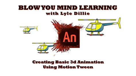 Create Basic D Animation Using Motion Tween In Adobe Animate Youtube